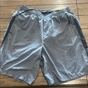 All in Motion Men's Light Gray Athletic Shorts